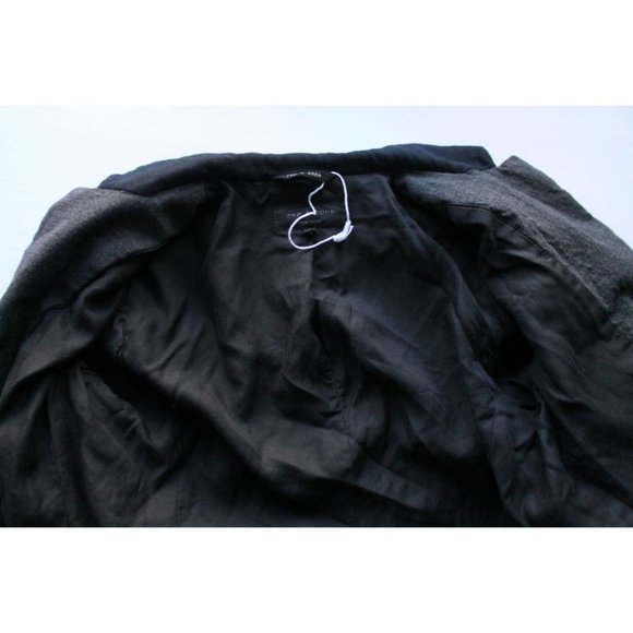 Rag & Bone Colorblock Timeless Blazer Grey Black Size 6 Wool - Picture 8 of 8